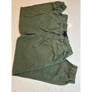 SANTUARY OLIVE GREEN JOGGERS WOMENS LARGE